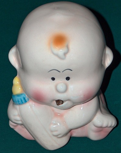 Vintage ceramica bambino - ",