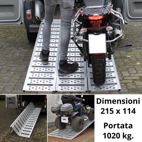Rampa carico pieghevole - di,