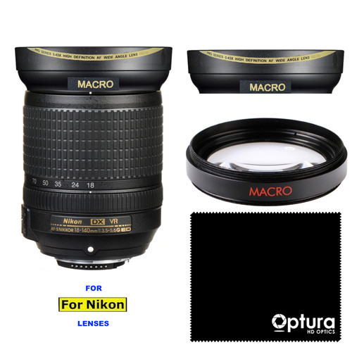 Obiettivo macro grandangolare - ,