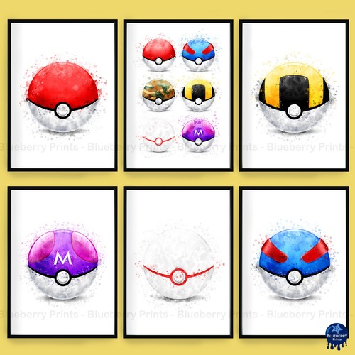 Poster pokeball pokemon camera - pokemon,