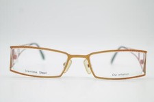 Occhiali VISTAN 1172 Bronzo Rosso Angolare Montatura Occhiali Nuovo