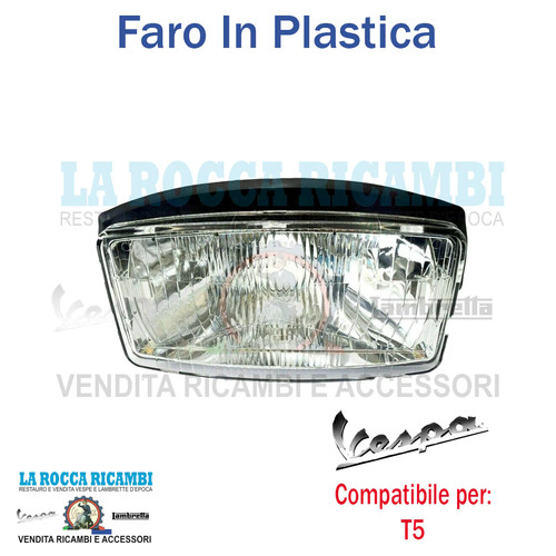 Faro anteriore plastica - in,