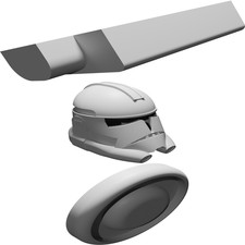 Casco Clone Trooper Fase 2