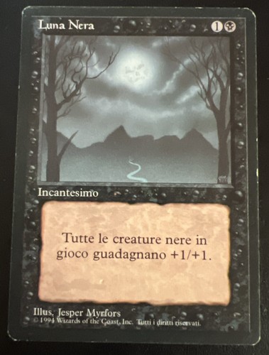 Mtg luna nera bad - nera,