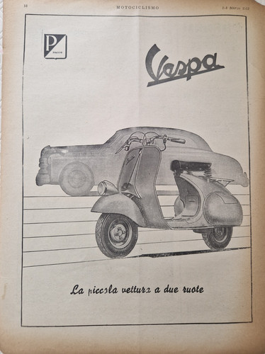 Vespa piaggio scooter - vespa,