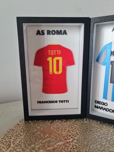 Maglia roma totti - maglia, 3d
