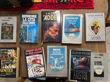 LOTTO DI 10 LIBRI DI FANTASCENZA -Bradbrury-Simak-Dick-Kress-Blish.... RILEGATI