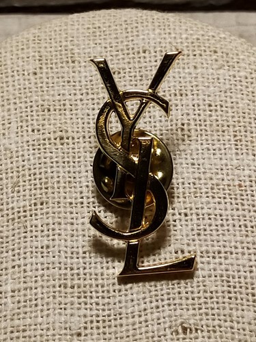 Pin ysl métal doré - métal,