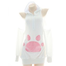 Donna Velour Felpa Vestito