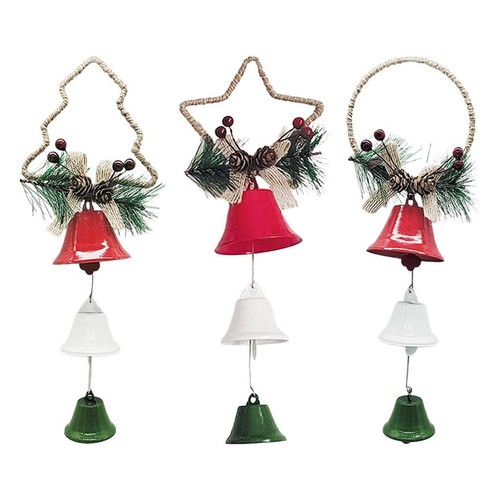 Suspendus cloche de noël - 1,