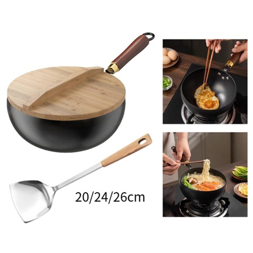 Padella wok ferro - padella,
