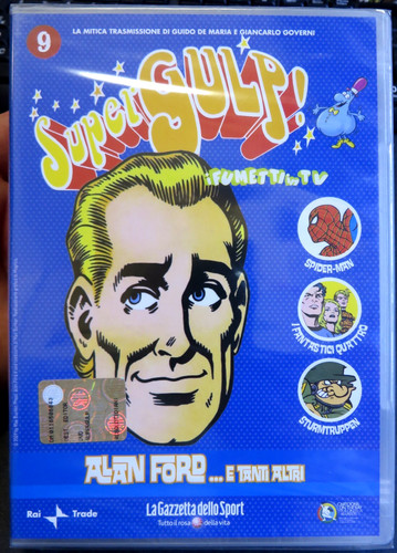 Dvd supergulp i - supergulp!, fumetti