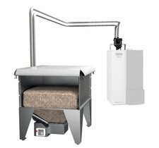 KIT CARICAMENTO PELLET EXTRAFLAME PNEUMATICO 660L-10M