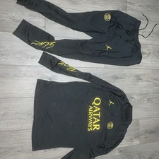 Tuta PSG Nera | 1/4 zip NUOVA
