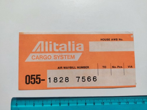 Adesivo alitalia cargo system - adesivo,