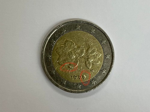 Moneta euro finlandia - moneta,