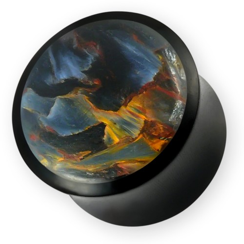 Horn plug pietersit flesh - horn,
