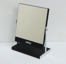 ORIS STAND DISPLAY DEALER SPECCHIO MIRROR ORIGINALE USATO DA BANCO VINTAGE