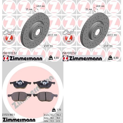 Zimmermann dischi freno - , 320