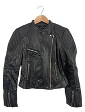 ZARA Giacca in ecopelle Donna