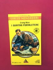 I quattro portalettere-Craig Rice-libro Mondadori 2004-I Classici del Giallo 992