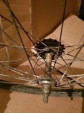 Ruota posteriore 28" Bici Legnano Vintage A Bacchetta Anni 50 ruota libera Caimi