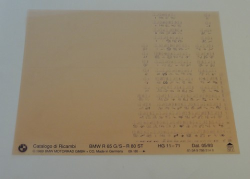 Microfich catalogo ricambi - catalogo,