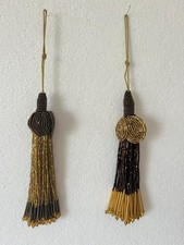 6 Nappine in vetro di Murano - ornamento decorativo per mobili o porte