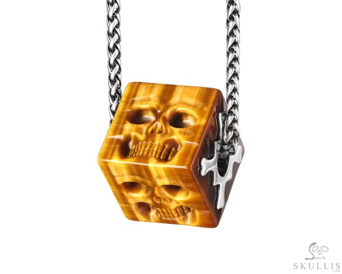 Collana con ciondolo - , teschio