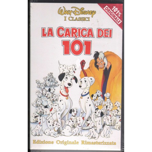 Carica dei 101 vhs walt - carica,