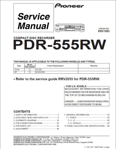 Manuale servizio per - manuale,