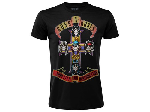 Shirt guns roses appetite - roses,
