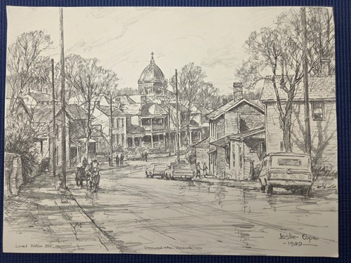 Leslie cope print greenwood - cope,