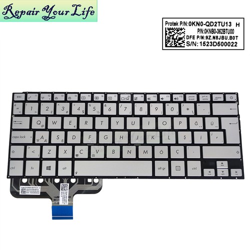 Tastiera turca asus zenbook - turca, tr