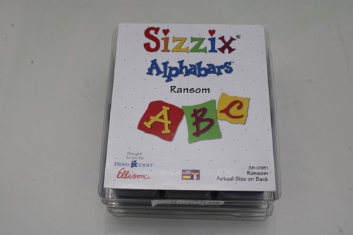 Sizzix alphabars ransom - sizzix,