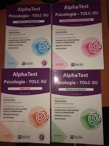 Alpha test psicologia - test,