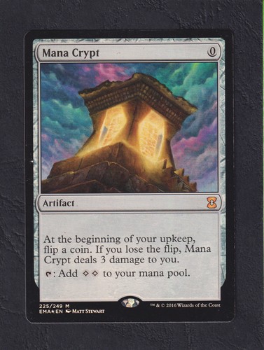 Magic mtg mana - -, crypt