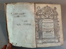 libri antichi incunaboli e cinquecentine - EUCLIDE ELEMENTORUM E POSTERIORES