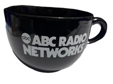 Tazza nera grande reti radio