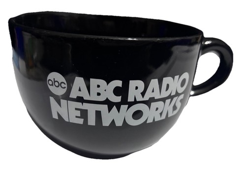 Tazza nera grande reti radio