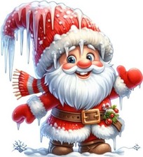 Adesivo vinile colorato Natale