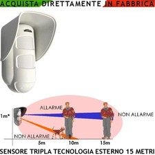 Sensore Antifurto Tripla