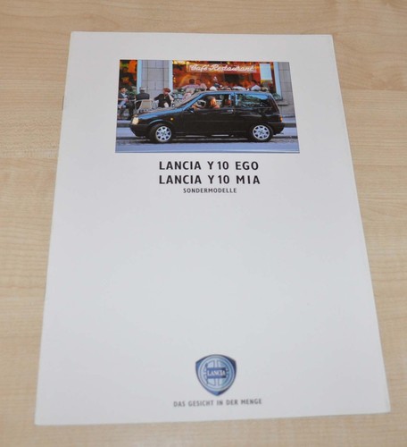 Brochure depliant lancia 10 - lancia,