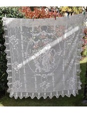 TENDINA REALIZZATA AD UNCINETTO 170x160cm