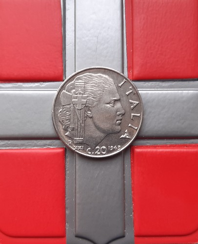 20 centesimi 1943 xxi - (£),