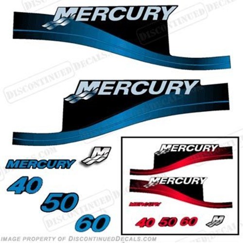 Kit decalcomanie fuoribordo