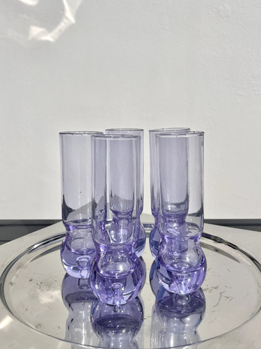 Bicchieri liquore vetro - in,