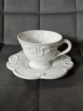 FRUTUOSO e FRUTUOSO MAIOLICA in rilievo - TAZZA E PIATTINO Made in Portugal