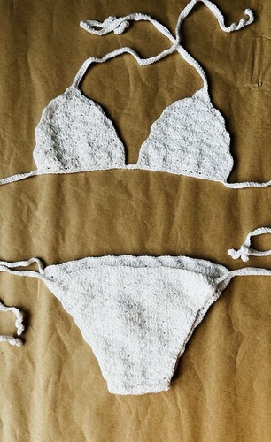 Costume bagno uncinetto - costume, di