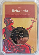 Moneta pence britannia 2019 - britannia,